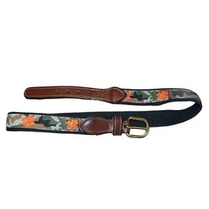 Men’s Camouflage Clemson Paw Ribbon Belt Size 32